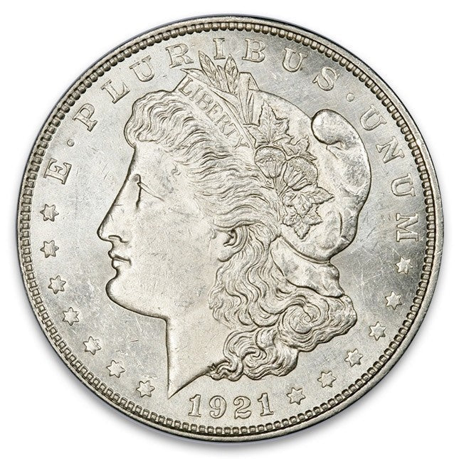 1921 Morgan Silver Dollar BU