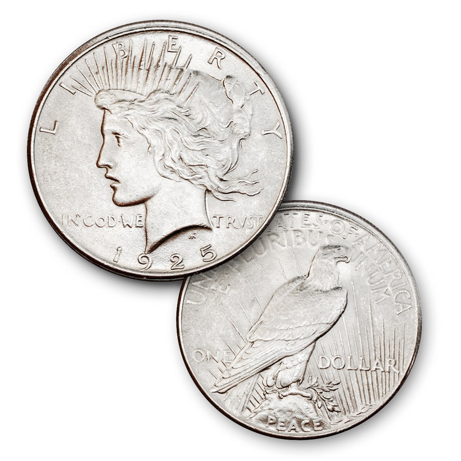 1922-1925 Peace Silver Dollar BU (Random Year)